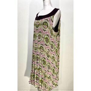 Voir Voir baby doll dress pleated floral Y2K casual trapezoid flared women's 18